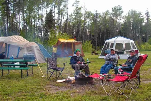 Camping on Indian Lake, Ontario at Agimac River Outfitters